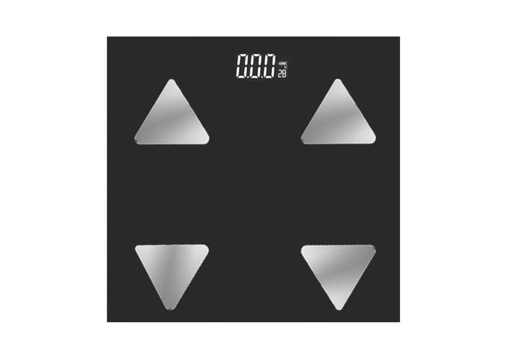 DIGITAL BLACK PERSONAL WEIGHT BATHROOM SCALE
