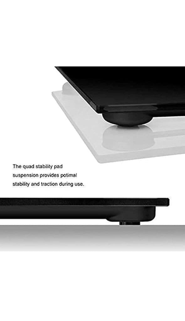 DIGITAL BLACK PERSONAL WEIGHT BATHROOM SCALE