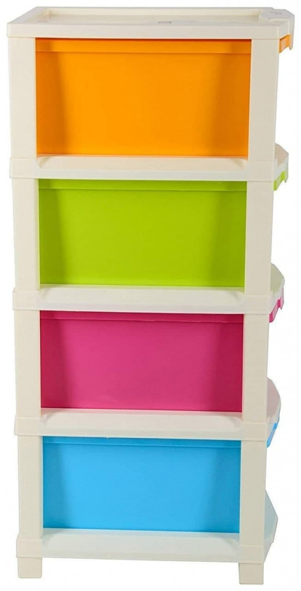 4 LAYER FOLDABE MODULAR DRAWER ORGANIZER