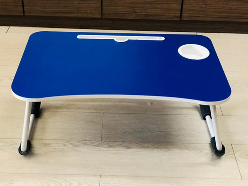 BLUE FOLDABLE LAPTOP TABLE