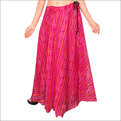Ladies Kotadoria Skirt - Multicolor Printed Fabric | Available in All Sizes for Effortless Style and Versatility