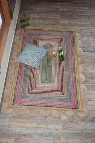 Natural Handmade Braided Jute Rugs at Rs 1000/square meter in Kolkata