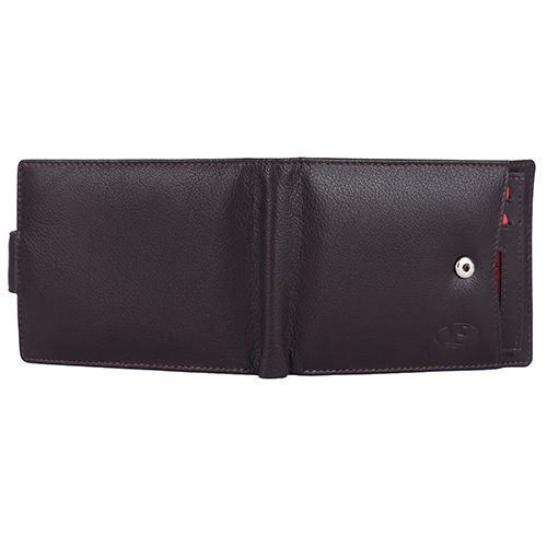 Mens Black Leather Wallet