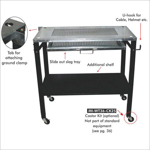 Miwt362036Nt2 Portable Welding Table Model Without Castors Dimensions: 90 Cm X 50 Cm  Centimeter (Cm)