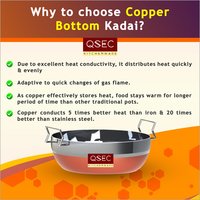 Copper Bottom Kadai