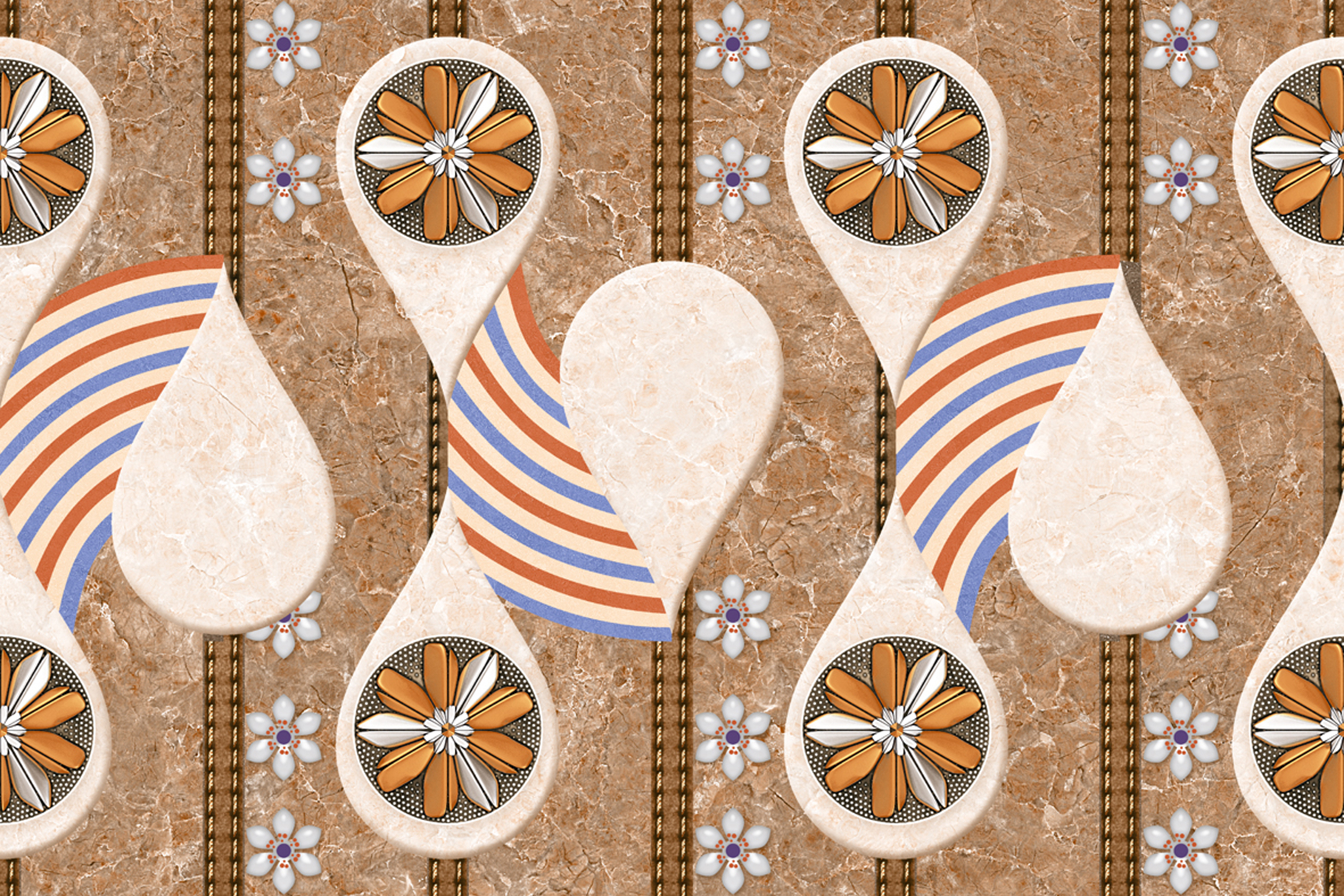 15212 GLOSSY CERAMIC WALL TILES 300X450mm