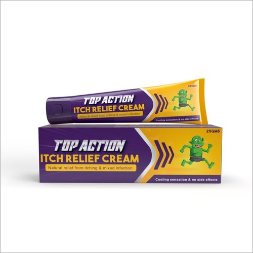25 Gm Top Action Itch Relief Cream Age Group: Suitable For All Ages