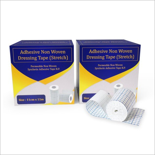 White Adhesive Stretch Non Woven Dressing Tapes