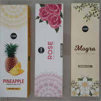 Agarbatti - 80 Gram Box, Indian Round Incense Sticks For Aromatic And Religious Use