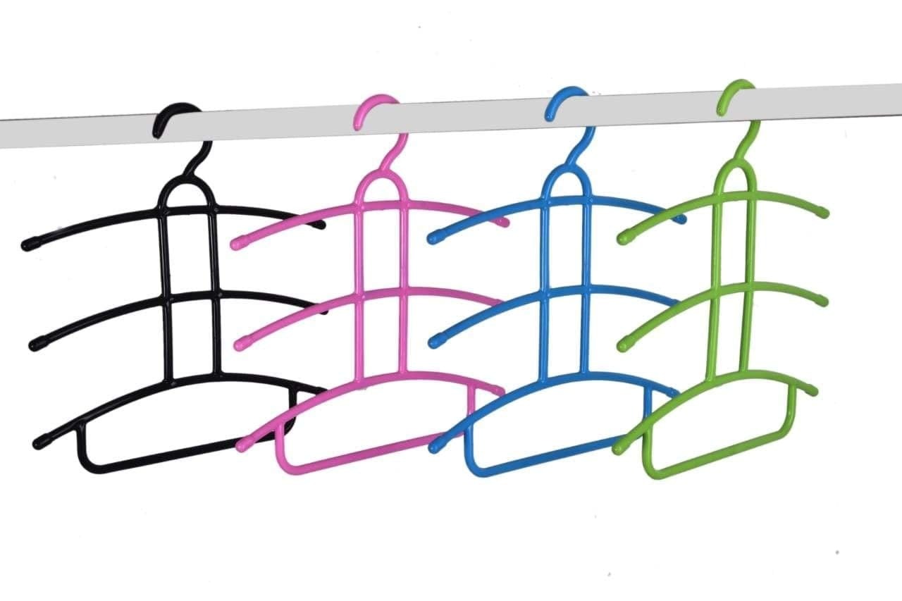 FISH BONE CLOTHING STORAGE HANGER RACK