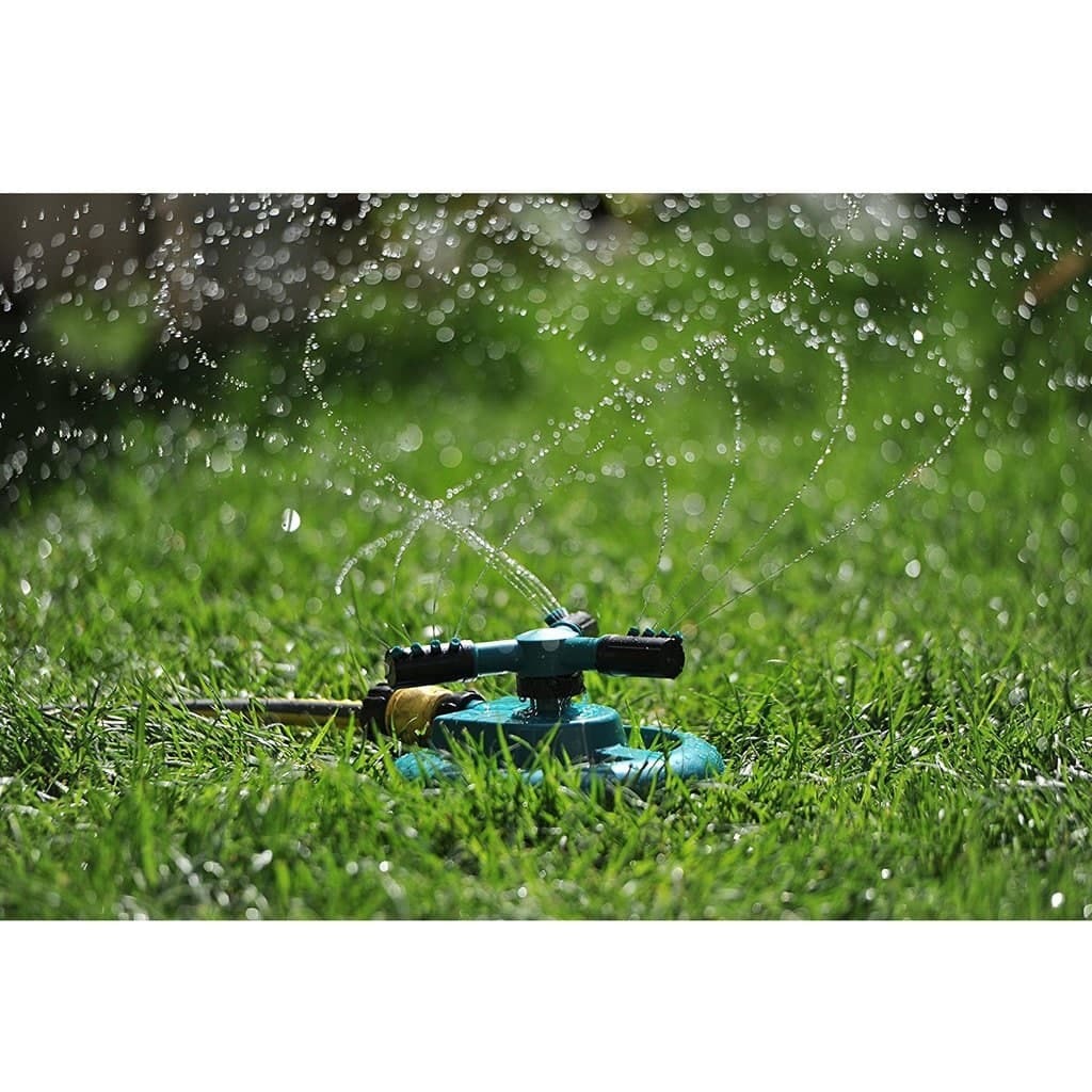 3 ARM 360 SECTOR ROTATING WATER SPRINKLER GARDEN PIPE