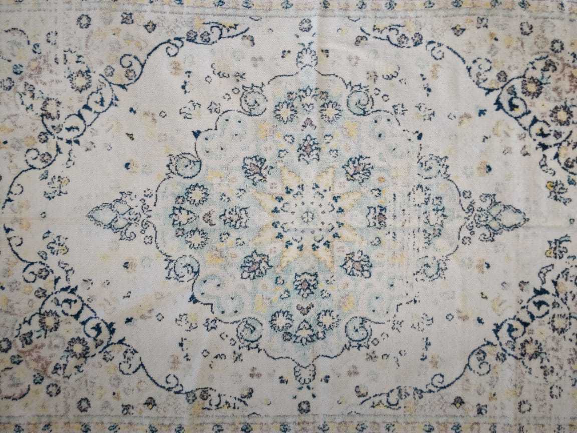 Living Room Cotton Printed Rug