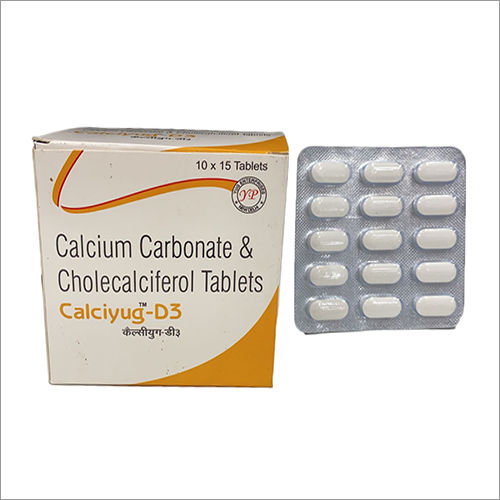 Calcium Carbonate And Cholecalciferol Tablets