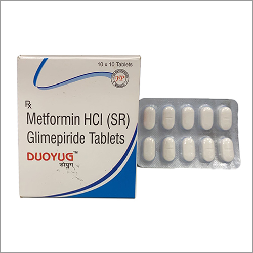 Metformin HCl (SR) Glimepiride Tablets