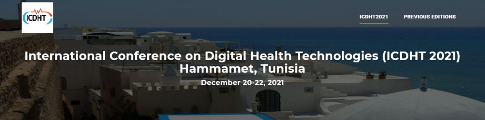 International Conference on Digital Health Technologies - Multi-Day Technical Program, P4 Medicine Focus, Expert Speakers, Networking