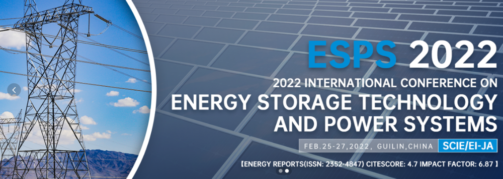 International Conference on Energy Storage Technology and Power Systems (ESPS)