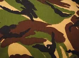 DPM Camouflage military uniform fabric polyester