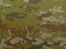 Woodland camouflage military uniform polyester fabric