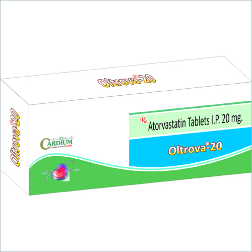 Oltrova-20 Tablets - Pharmaceutical Grade, 20mg | Cholesterol Reduction, Cardiovascular Health, Lipid Management