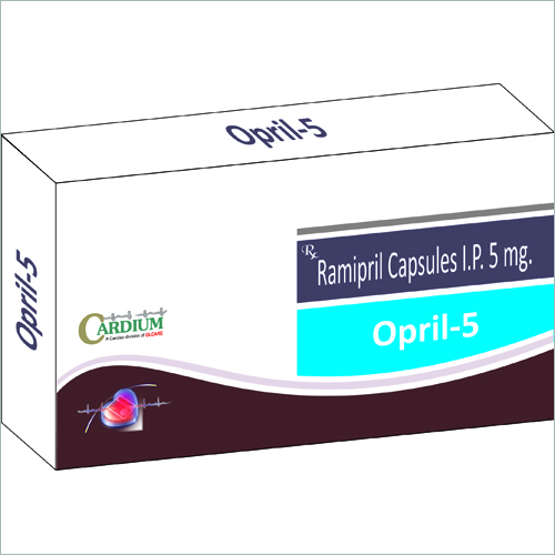 Opril-5 Capsules - Hard Gelatin, 5mg, Oval Capsules | Effective Treatment, Reliable Dosage, Easy to Swallow, Quick Absorption