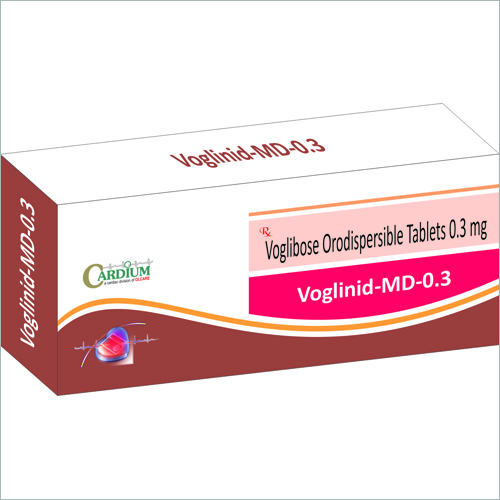 Voglinid-MD-0.3 Tablets - Pharmaceutical Grade, 0.3mg, 10 Tablets/Strip | Diabetes Control, Oral, Convenient, Reliable