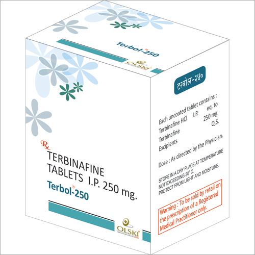 Terbol-250 Tablets - Terbinafine 250 mg, 10 Tablets | Fungal Infection Relief, Convenient Dosage