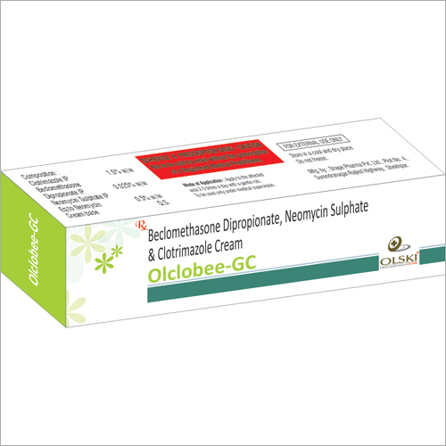 Olclobee-GC Cream - 15gm White Tube, Multi-Active Ingredients | Skin Relief, Anti-Inflammatory, Fast Acting