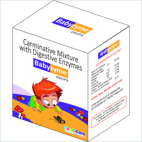 Babyzyme Drops - 30ml Liquid, Multi-Enzymes | Improved Digestion, Reduces Gas, Gentle Formula, Safe for Infants