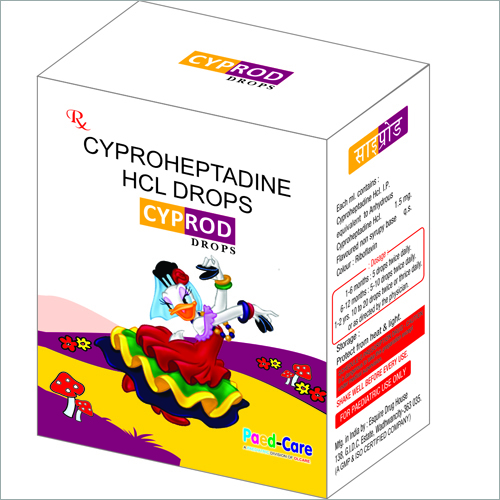Cyprod Drops - 30ml, Cyproheptadine HCL | Fast Relief, Easy Dosage, Safe Formula, Child-Friendly
