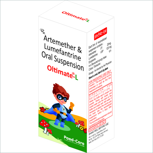 Oltimate-L Suspension - 60ml, Room Temperature Storage | Artemether, Lumefantrine, Child-Friendly, Pleasant Taste, Accurate Dosage