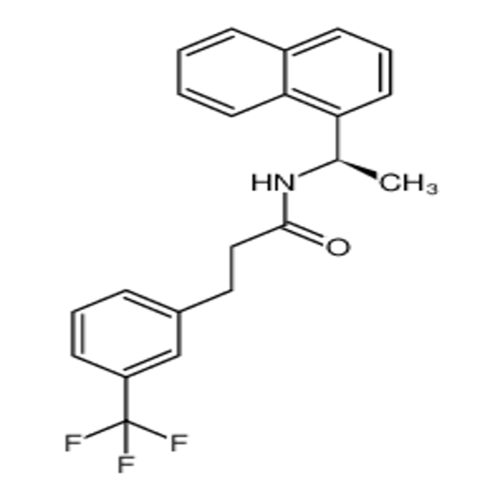 N-((R)-1-(naphthalen-1-yl)ethyl)-3-(3-(triflu oroMethyl)phenyl) PropanaMide