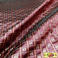 Dupion Checks Butti Fabric