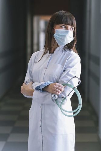 Assorted Doctor Lab Surgical Polyester Twill Uniform Fabric