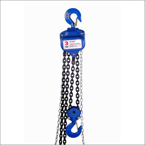 Hand Operated Chain Pulley Block