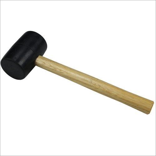 Wooden Handle Rubber Hammer