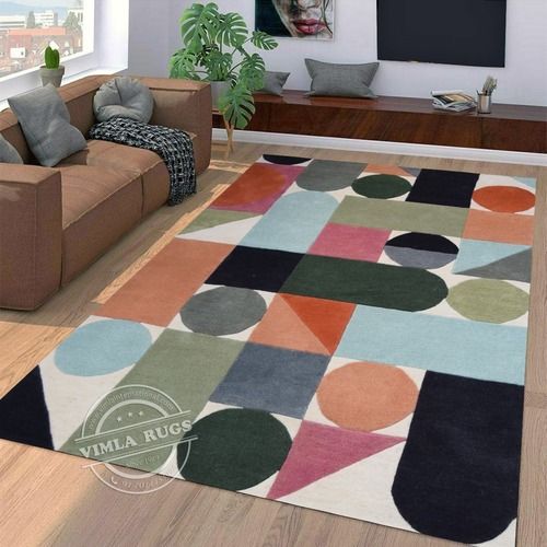 Wool Tufted Area Rug