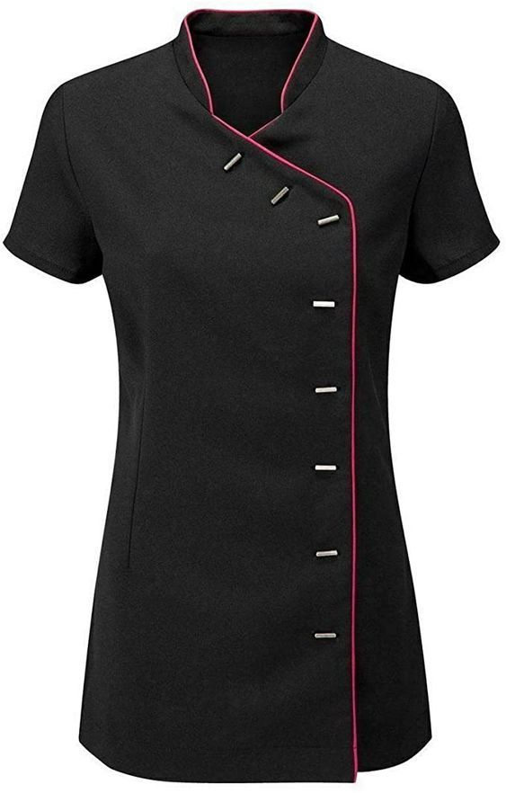 Beautician polyester uniform fabric