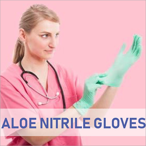 Aloe Nitrile Gloves