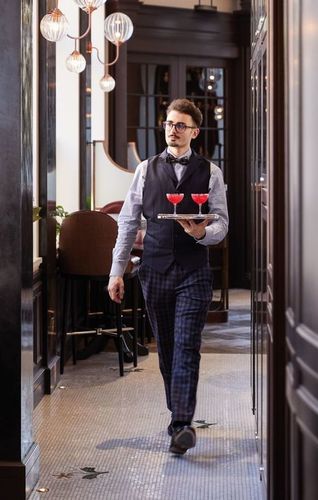 Hotel polyester uniform fabric