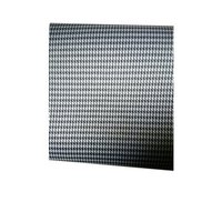 Check hotel uniform fabric polyester