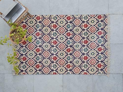 Cotton Printed Area Floor Rug