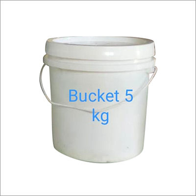 Any Color 5 Kg Plastic Bucket