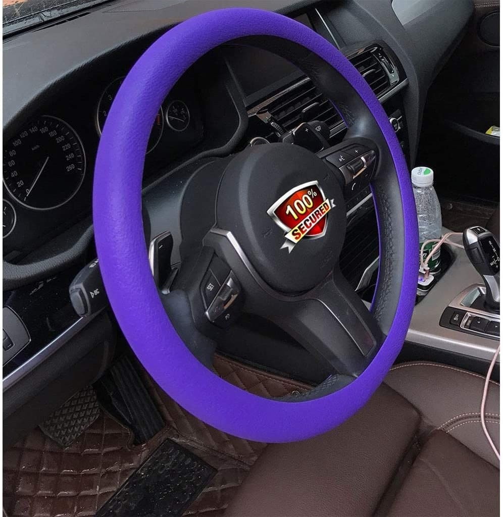 CAR STEERING WHEEL SILICON COVER