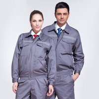 Polyester industrial uniform fabric