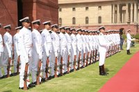 Navy uniform fabric polyester