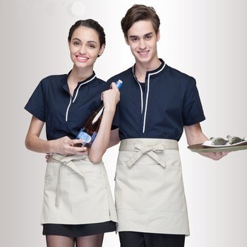 Waiter uniform fabric polyester