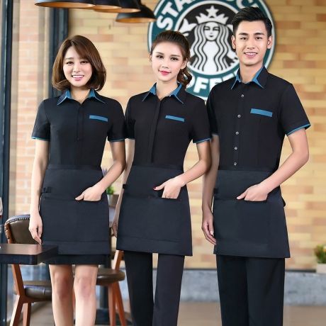 Waiter uniform fabric polyester