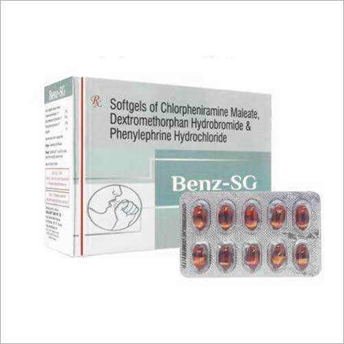 SG_Dextromethorphan Hbr 10mg + Chlorpheniramine 2 + PHenylephrine HCL 5mg Capsule