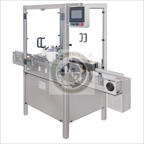 Square Bottle Wrap Around Sticker Labeling Machine