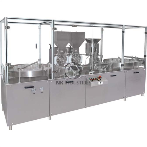 Injectable Dry Powder Filling Machine With Rubber